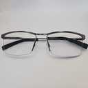 Nautica Eyeglass Frame N7337 030 Matte Bronze 55-18 145 Half Rim Metal Rectangle