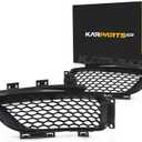 For Chrysler 300 2015 Bumper Grille Driver and Passenger Side | Pair | Front | Replacement For CH1038193, CH1039193 | 68231613AA, 68231612AA