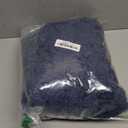 ILANGO Navy Blue Bathroom Rugs 30"  20" Non Slip & Super Absorbent Extra Thick Soft, Washable Bath Mat for Floor, Microfiber Plush Shaggy Bath Rug with Rubber for Bathtub Shower Room Sink