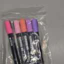 posca Paint Art Markers, Set of 5 5M Medium Markers with Reversible Tips, Pink/Purple Collection