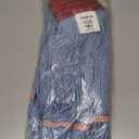 SPARTA Grease Release Looped-End Mop Head, Blue Mop with Red Band for Cleaning and Janitorial Use, Acrylic, Medium, (Pack of 1)