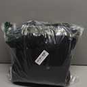 GINGTTO Mens Corduroy Jacket Fleece Lined Trucker Sherpa Winter Coat (Large, Black)