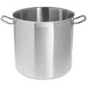 HUBERT Stock Pot 19 Quart Stainless - 11 4/5"Dia x 10 1/4"H