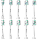 MRYUESG Replacement Toothbrush Heads for Philips Sonicare Replacement Heads, 10 Pack, Electric Tooth-Brush Head Compatible with Phillips, White-Blue