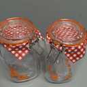 Airtight Glass Container with Clip Lid, Set Of 2