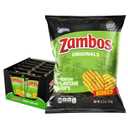 Zambos Original Premium Plantain Chips, 5.3 oz  Crunchy, Ridged Snack, Gluten Free (Pack of 12)