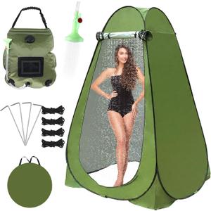 Pop Up Privacy Tent Shower Tent Changing Tent Portable Outdoor Camping Bathroom Toilet Tent Changing Dressing Room Privacy Shelters Room for Hiking and Beach Sun Shelter Picnic Fishing- Waterproof