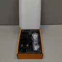 oneisall Dog Clippers for Grooming for Thick Heavy Coats/Low Noise Rechargeable Cordless Pet Shaver with Stainless Steel Blade/Waterproof Dog Shaver for Dogs Pets and Animals (Silver)