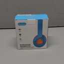 VibeTune Kids Bluetooth Headphones, 60H Playtime, Volume Limited 85/94dB, Bluetooth 5.4, Type-C Fast Charging, Foldable Wireless Headphones for Kids, Toddler Headsets with HD Mic-Blue