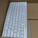 Logitech MK270 Wireless Keyboard and Mouse Combo for Windows, 2.4 GHz Wireless, Compact Mouse, 8 Multimedia and Shortcut Keys, 2-Year Battery Life, for PC, Laptop - White