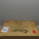 Decorative Metal Garden Fence 18 in H x 20 ft L, Small Border Fence Roman Column Deco, Garden Fencing for Yard Flower Bed Lawn Landscape Outdoor, 10 Panels + 11 Stakes Black