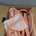 4-in-1 Baby Doll Stroller Set with Butterfly Design  Includes Toy Stroller, Crib, Bouncer & High Chair  Doll Accessories & Baby Doll Furniture Set for Toddlers 3-4 Years  Fits Dolls up to 18 Inches