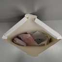 12 Acrylic Lids for 16 Oz Glass Cups, Candy Color Can Straw Bamboo Lids for Glass Cups Wooden, Replacement Lid Reusable 20 Oz for 2.3 inch/58 mm Internal Diameter Soda Can Iced Cup Beer Milk Juice