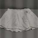 Pleated Skirts for Women Tennis Skirts High Waisted Golf Skorts with Pockets-Workout Athletic Activewear, White, M