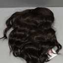 Lativ Dark Brown Wig with Bangs Bob Wigs for Women Short Wavy Curly Shoulder Length Wig 14 Inches Synthetic Heat Resistant Hair for Daily Party Use