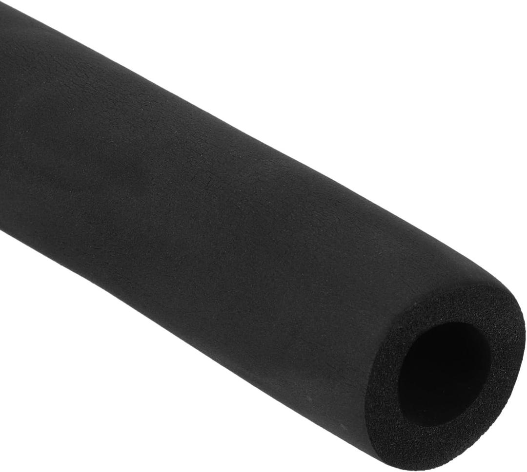 PATIKIL 1"(25mm) ID x 6Ft x 0.35" Pipe Insulation Foam Tube, Pipe Cover Wrap Roll Bar Padding Tubing for Handle Grip HVAC Outdoor Air Conditioner Units