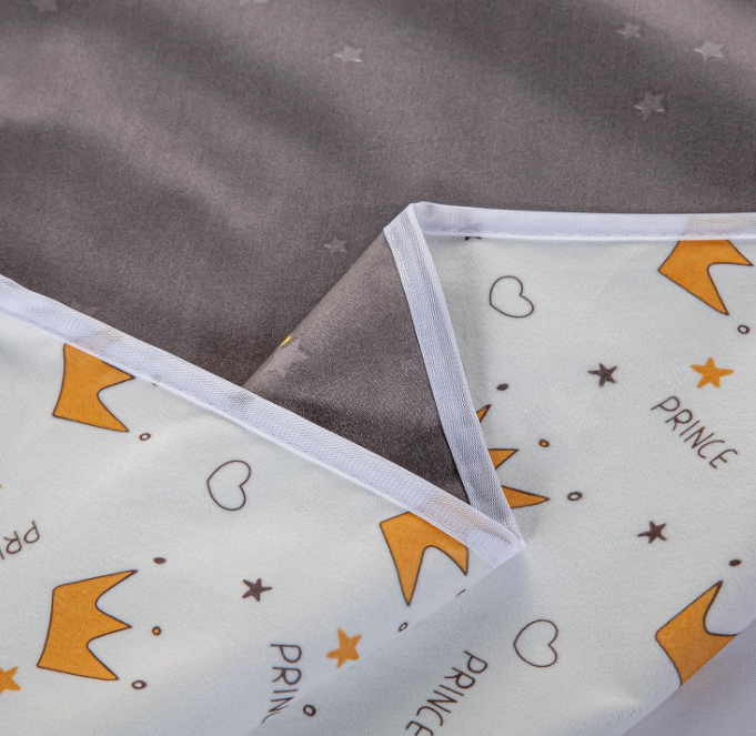 WenBags 70x78 Inches Large Reusable Bed Pads for Incontinence - Waterproof Mattress Protector in Stain - Hiding Gray, Ideal for Adults, Seniors, Kids, Hospitals & Pets, Fits King & Queen Size Beds