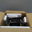 Buyplus Outdoor Heaters for Patio, 1500W Portable Garage Heater with Overheat Protection & 3S Fast Heating, Non-Slip Cushion, Electric Space Heater for Patio, Garage, Bedroom, Office, Black