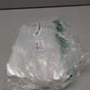 100 Clear Plastic Bags With Handles 9"x12" Perfect for Merchandise And Retail 1.5Mil Thick Clear Gift Bags With Handles