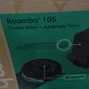 iRobot Roomba 105 Vac Robot Vacuum - Easy to use, Intense Power-Lifting Suction, LiDAR Navigation, Multi-Surface Cleaning, Cleans in Neat Rows, Self-Charging