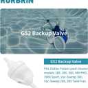 G52 Backup Valve Compaitble with Polaris 180 280 380 480 3900 Pool Cleaner Parts