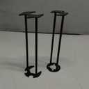 2 Pcs Four-jaw Hex Wrench, Basin Wrench Set,Tight Spaces Maintenance Installation Removal Faucet Tools, for Kitchen Bathroom Screws & Threads, Incompatible for Moen, Kohler, MasterFlow, Non-generic