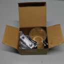 Kshineni 2.5 Inch Exhaust Clamps, Lap Joint Band Clamp 2.5" Stainless Steel Coupler Exhaust Muffler Band Clamp (2 Pcs)