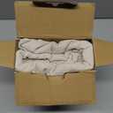 MIULEE Natural Beige Linen Cotton Table Cloth Rectangle Tablecloth Spring Waterproof Spillproof Cross-Star Textured Table Cltoth Decorative Farmhouse Style for Dining Party Weddings 60x104 Inch