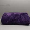 Softlife Washable Bedroom Rug, 4x6 Purple Area Rugs for Living Room, Soft Fluffy Fuzzy Carpet Bedside Rugs Indoor Non-Slip Rug for Kids Home Decor Aesthetic Dorm Nursery