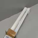 LazBlinds No Drill Zebra Blinds for Windows 30" W x 72" H, White