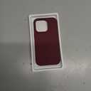 GONEZ Magnetic for iPhone 16 Pro Case, Compatible with MagSafe, [Screen Protector + Camera Lens Protector], Silicone Shockproof Anti-Scratch Protective Phone Case 6.3 inch, Maroon