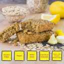 Bobo's Lemon Poppyseed Oat Bars, Gluten Free, Non-GMO, Whole Grain Oats, Pack of 12 | Snack Bars | On-the-Go | Made with Simple Ingredients