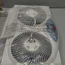 Bionaire Thin Window Fan with Manual Controls(BWF0502M-WM)