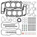 3.7 Cylinder Head Gasket Set with Bolts, Compatible with 2005-2013 Dodge Dakota Jeep Grand Cherokee Mitsubishi RAM 1500, Replaces HS26229PT-1 ES71129-1, Fits 3.7L V6 SOHC Engine