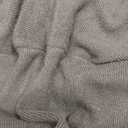 CHERFLY Women's V Neck Sweater Dresses Batwing Long Sleeve Backless Bodycon Long Dress with Belt, Size XL