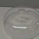 12 inch Glass Microwave Splatter Cover for Food,5 inch Tall BPA-Free Non Toxic Non Plastic Microwave Lid Guard