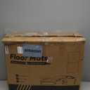 All Weather Floor Mats & Cargo Liner Custom Fit for Chevy Traverse 2009-2017 (Only Fits Captain's Chairs), Front 2nd Backrest Trunk Mats for Buick Enclave 2009-2017, TPE Anti-Slip Car Accessories