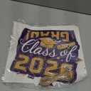 1 Set Graduation Paper Door Hangers, Colorful Cap & Gown Printed Decor with You Did It Design, Perfect for Grad Party Decor & Party Favors (Purple 1set)