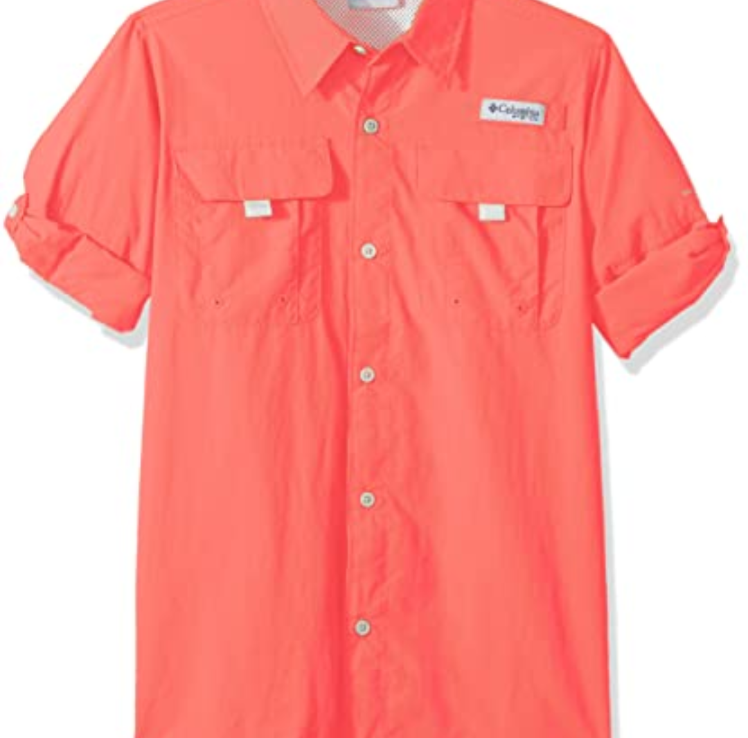 Columbia Boys' PFG Bahama Long Sleeve Shirt, XL