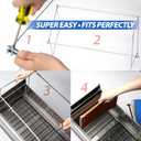 Officemate Hanging File Frame, Letter Size, Adjustable 14 to 18-Inches, 2 Count (Pack of 1),Silver, 91990