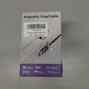 10 x Magtame USB C to USB C Cable, 3.3FT StayCable with Anti-Drop Magnetic Holder, Braid 60W Type C Fast Charging Cord for Bedside/Car, Compatible with iPhone 17/16, Laptop