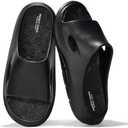 Project Cloud Mens Sandals - Lightweight and Flexible EVA Recovery Slides for Men with Ultra Bouncy Latex Insole - Comfortable Water Resistant Slippers for Men Footwear (Dean), Size 8