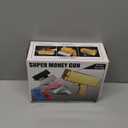 Sopu Make it Rain Money Gun Paper Playing Spary Money Toy Gun, Prop Money Gun Cash Gun Toy Party Supplies (Metallic Gold)