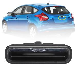 Car Rear Tailgate Handle Release Trunk Switch Compatible with Ford Focus 2010-2014 Replacement BM5119B514AE BM51-19B514-AC
