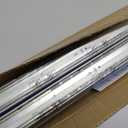 20 inch Drawer Slides 4 Pairs (8pcs) Full Extension Ball Bearing Drawer Rails Side Mount 3 fold Metal Dresser Runners for File Cabinet Trash Can Kitchen Wardrobe Glides 20" Silver 100 LB Capacity