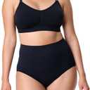 Motherhood Maternity womens Seamless Postpartum Shaper Panty , Belly Support Underwear , 2-pack (M)