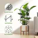2 Pack 30'' Large Metal Plant Trellis for Climbing Plants, Tall Plant Support for Indoor & Outdoor Use, Modern Decorative Trellis for Potted Plants (2 Pack)