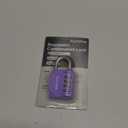 Puroma 1 Pack Combination Lock for Locker 4 Digit Outdoor Waterproof Padlock for School, Gym, Sports, Fence, Toolbox, Gate, Case, Outdoor, Hasp Storage (Purple)