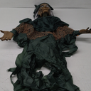 Halloween Decorations Indoor & Ourdoor, Life Size Halloween Animatronics Witch Decoration with Motion and Touch Activated Lights & Sounds, Halloween Animatronics Clearance