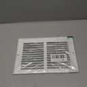 Howeall 10"W x 6"H [Duct Opening Size] Steel Return Air Grille, Air Return Vent Cover for Ceiling and Sidewall - HVAC Air Vent Covers - [Outer Dimensions: 11.75"W x 7.75"H]
